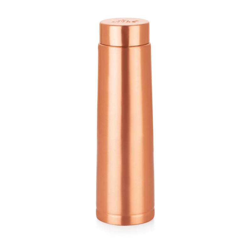 ATTRO Satveda 1000ml Copper Water Bottle | Matt | Pure Copper | Leak-Proof & BPA-Free | Ayurvedic Health Benefits | Ideal for Home, Office & Outdoor | Stylish & Durable for Daily Hydration - Image 5