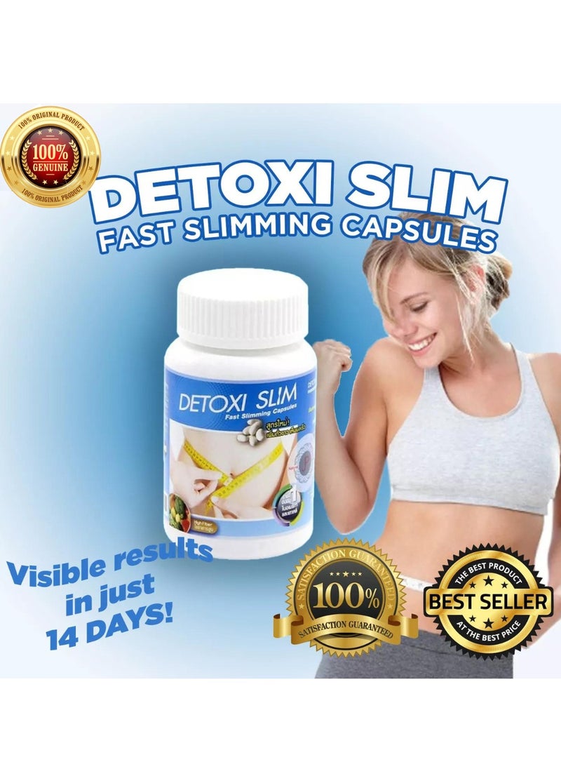 Detox Herbs Detoxi Slim Fast Slimming Capsules – 30 Capsules for a Slimmer Waistline  - Image 3