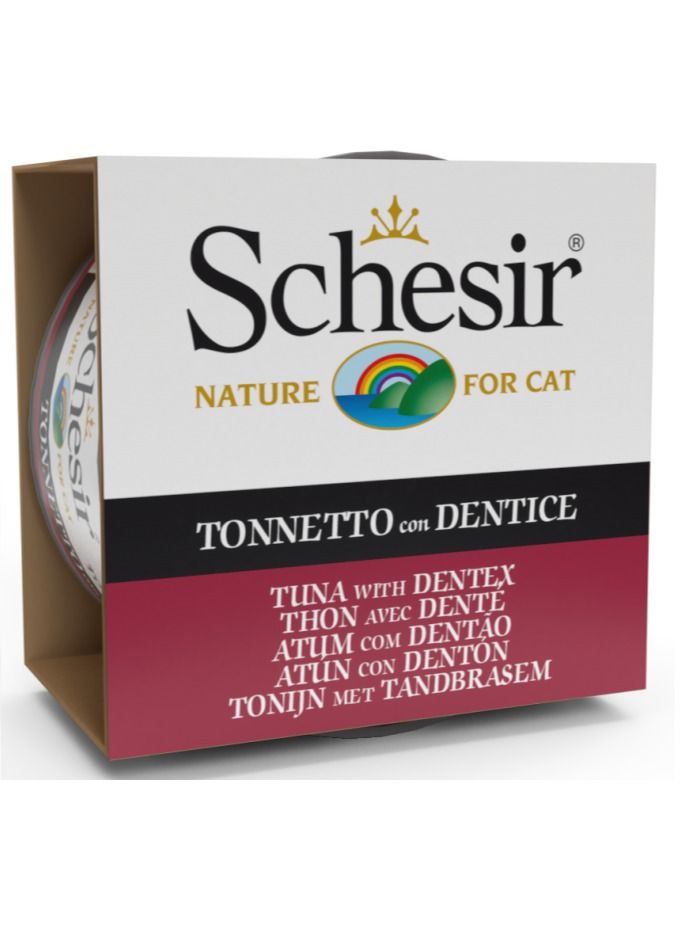Schesir Tuna With Dentex Cat Wet Food
