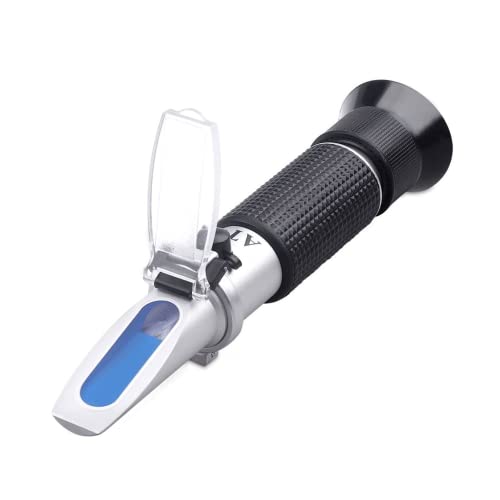 WATETTY Antifreeze Refractometer, 3-in-1 Antifreeze Coolant Tester for Checking Freezing Point, Concentration of Ethylene Glycol Propylene Glycol Based Automobile Antifreeze Coolant Condition - Image 1