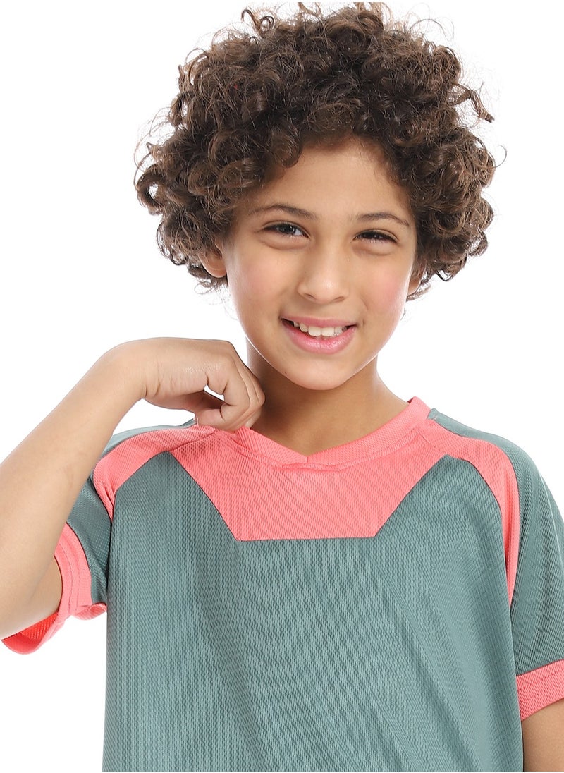 Caesar BoysSport T-Shirt With Short Set  - Image 5