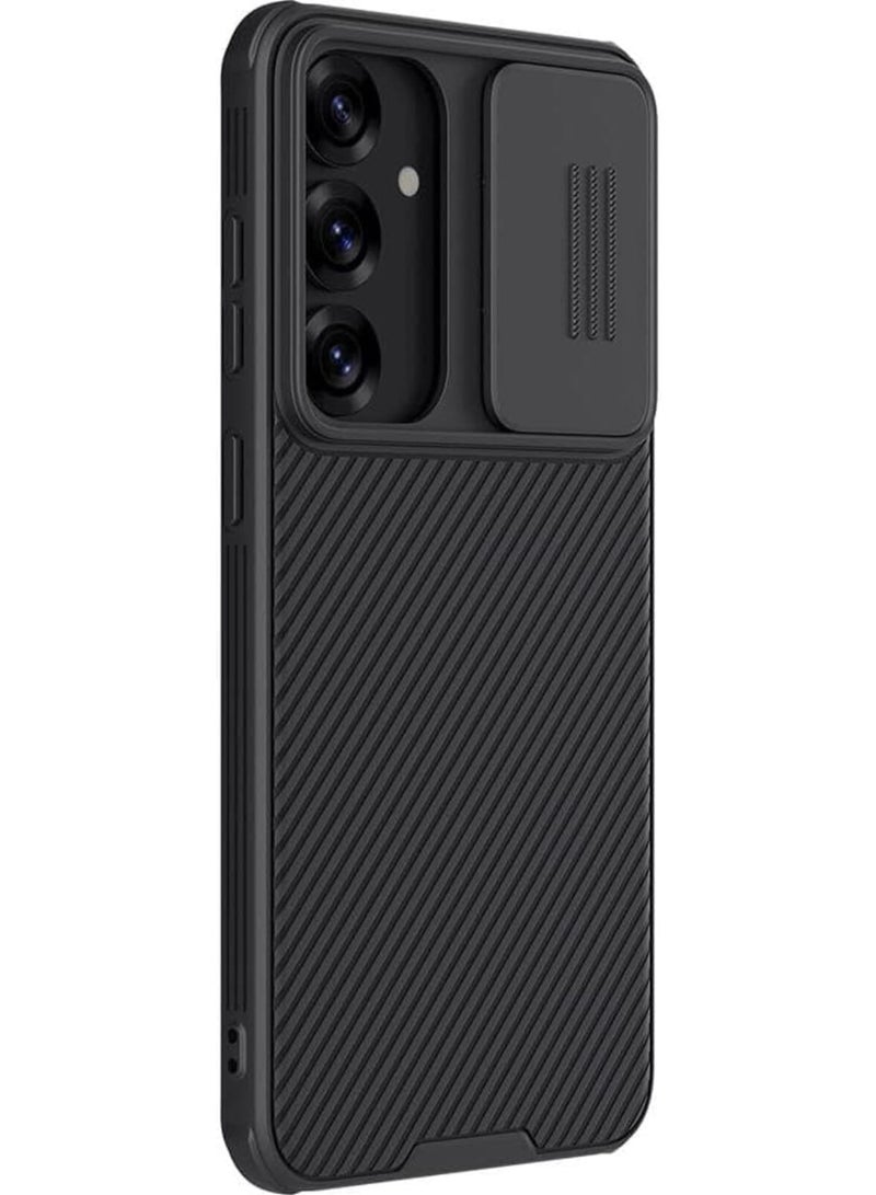 Nillkin CamShield Pro Case for Samsung Galaxy S25| Slide Camera Cover & Full Protection Design - Black - Image 1