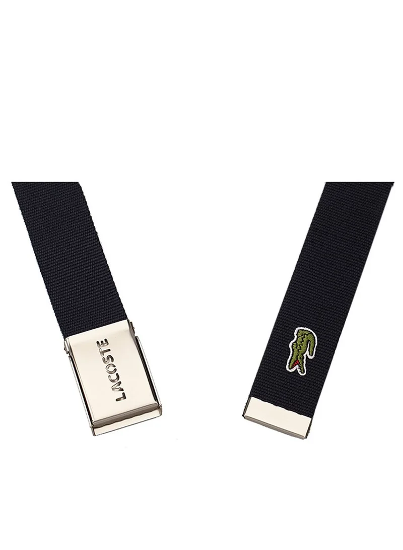 LACOSTE Adjustable Webbing Belt