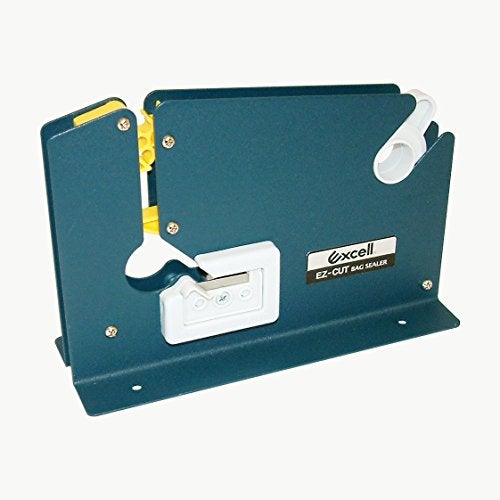 excell 7605K/BLU05 Excell 7605K Bag Sealing Tape Dispenser: 1/2" wide, Blue - Image 1