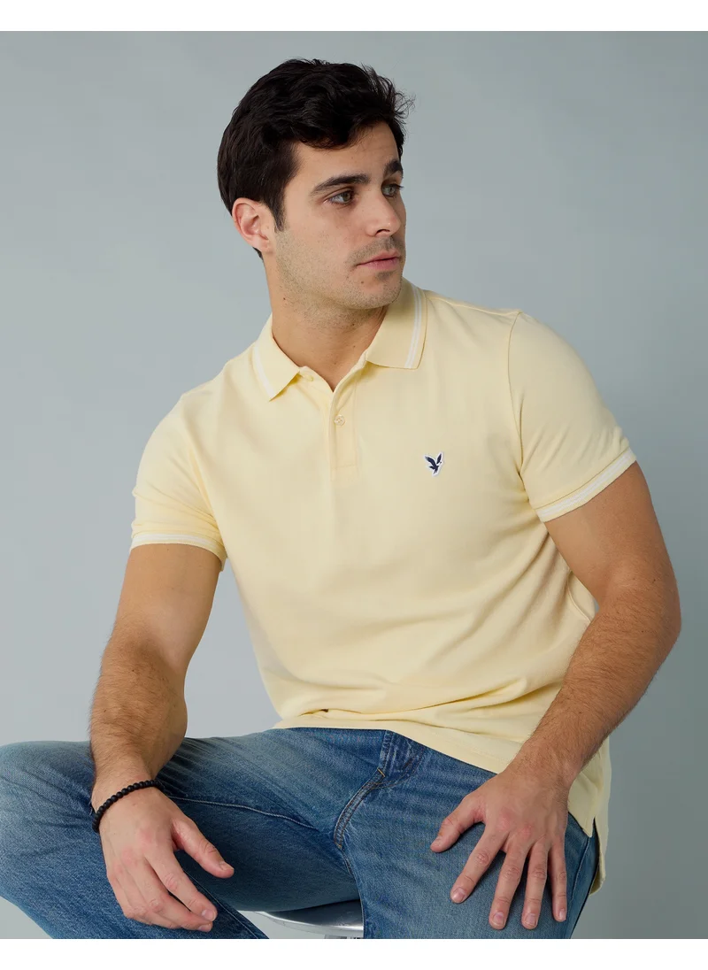 American Eagle AE Slim Fit Pique Polo Shirt