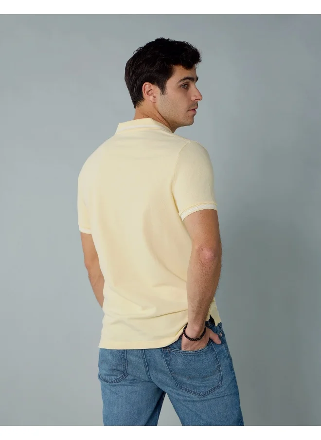 American Eagle AE Slim Fit Pique Polo Shirt