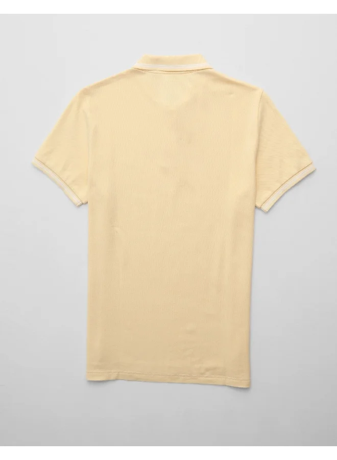 American Eagle AE Slim Fit Pique Polo Shirt