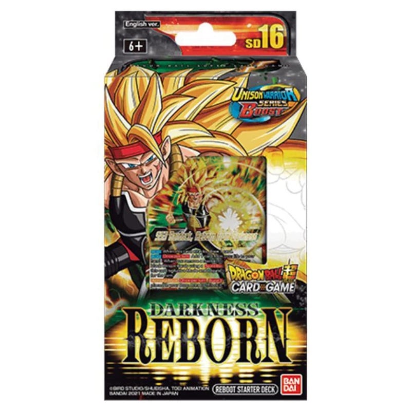 Dragon Ball Super DBZ Dragon Ball Super Unison Warrior Series 5 Reboot SD16 Darkness Reborn Starter Deck  51 Cards - Image 3