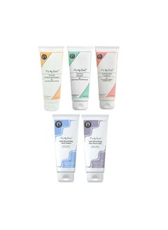 Fix My Curls Complete Curl Care Travel Kit| Cleansing Shampoo, Moisturizing Shampoo, Hydrating Conditioner, Hair Butter & Curl Quenching Gelly For Soothing, Moisturized & Defined Curls|100Ml Each  - Image 1
