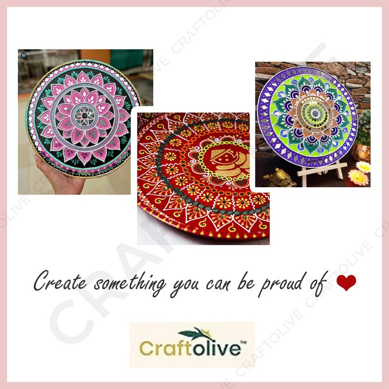 Craftolive أقماع سيراميك بيضاء (معجون سائل) للفنون والحرف، فن ليبان والأغراض الزخرفية، عبوة من 8 أقماع - Image 5