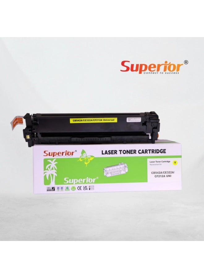 SOS Superior Superior CF212Y Yellow Compatible Toner Cartridge – With Chip - Image 1