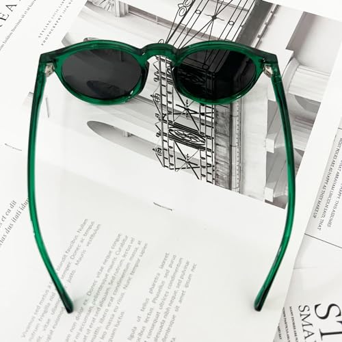 Ridering Retro Polarized Round Sunglasses for Women Men,Classic Round Sunglasses UV Protection for Outdoor Wear - Image 5