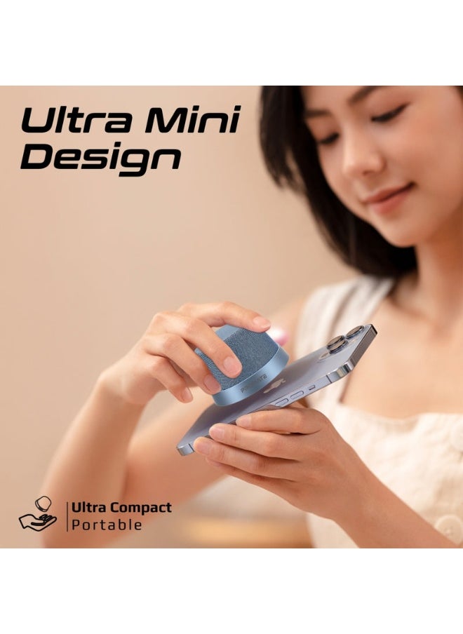Promats Promate High-Fidelity Mini Bluetooth Speaker with MagSafe Compatible Base  - Image 4