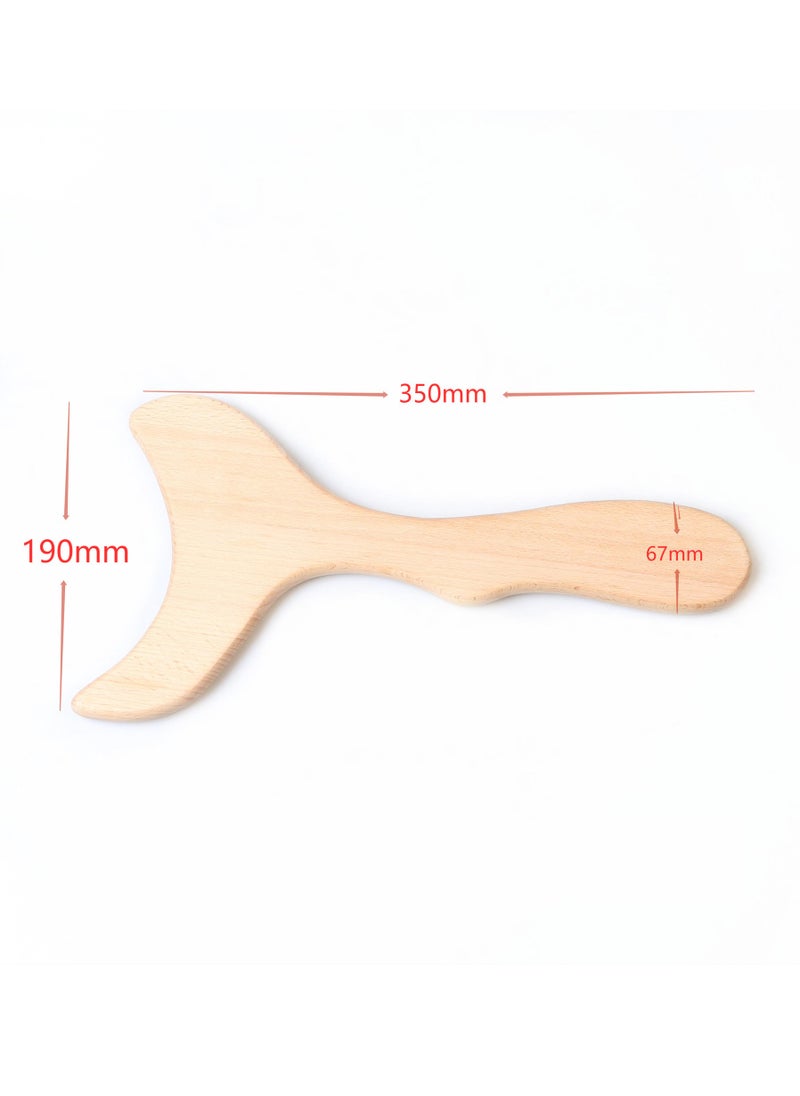 XiuWoo 3-Piece Wood Therapy Massage, for Wooden Lymphatic Drainage, Anti Cellulite Massage Set, Roller Lymphatic Drainage, Body Sculpting Tool  - Image 4