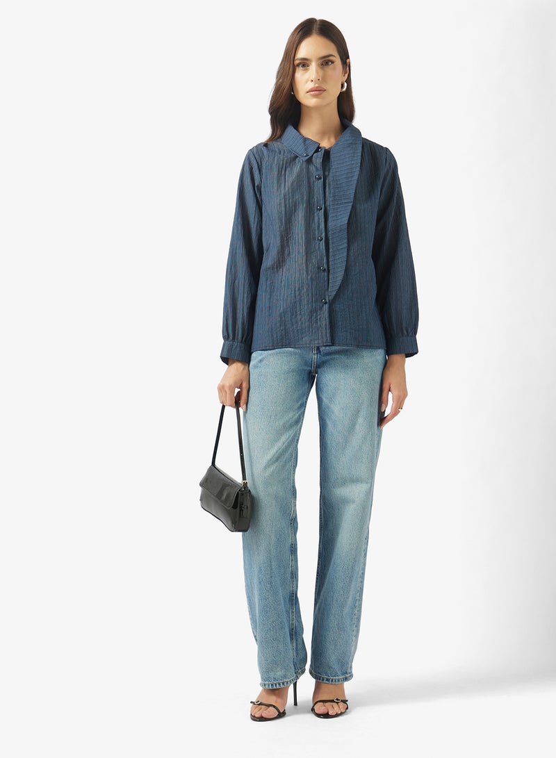 ELLA Blouse With Neck Tie Up - Image 4