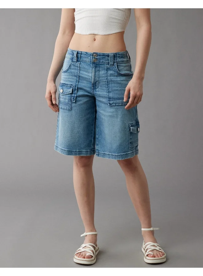 امريكان ايجل Pocket Detail Baggy Cargo Shorts