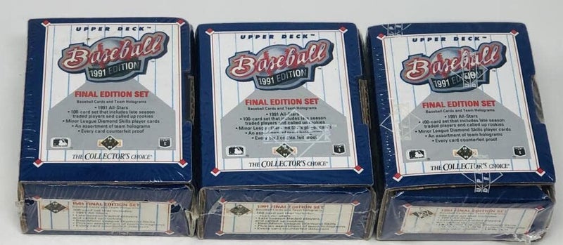 Upper Deck 1991 Baseball Final Edition Factory Set - Image 1