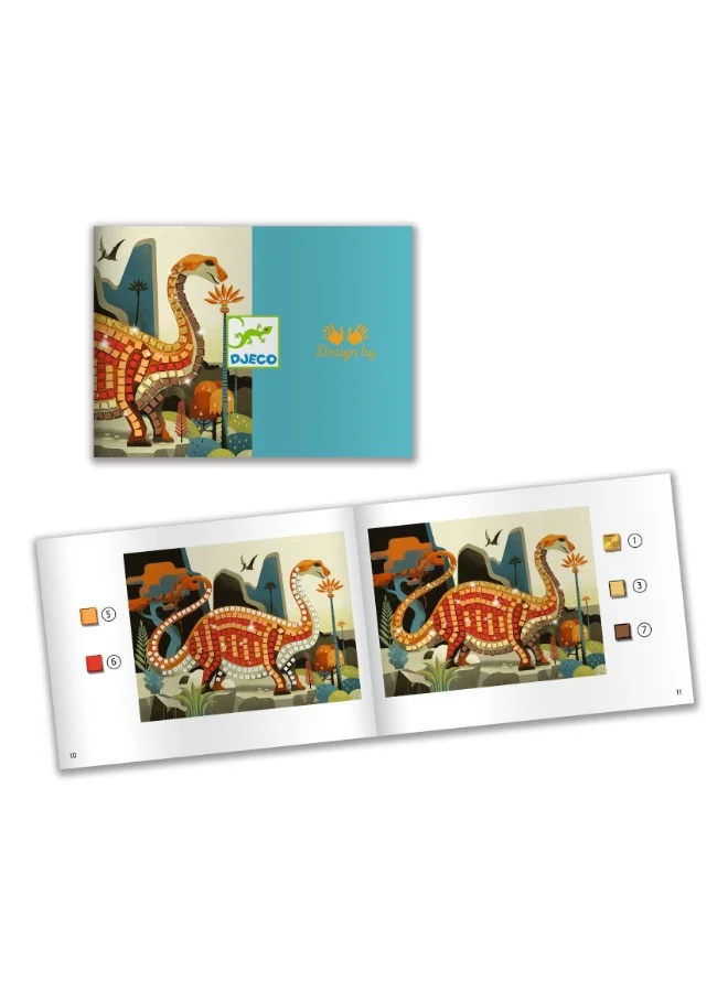 DJECO Dinosaurs Mosaics