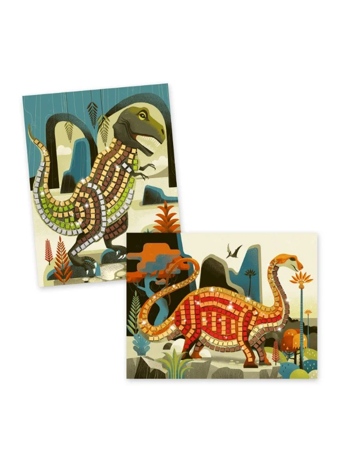DJECO Dinosaurs Mosaics