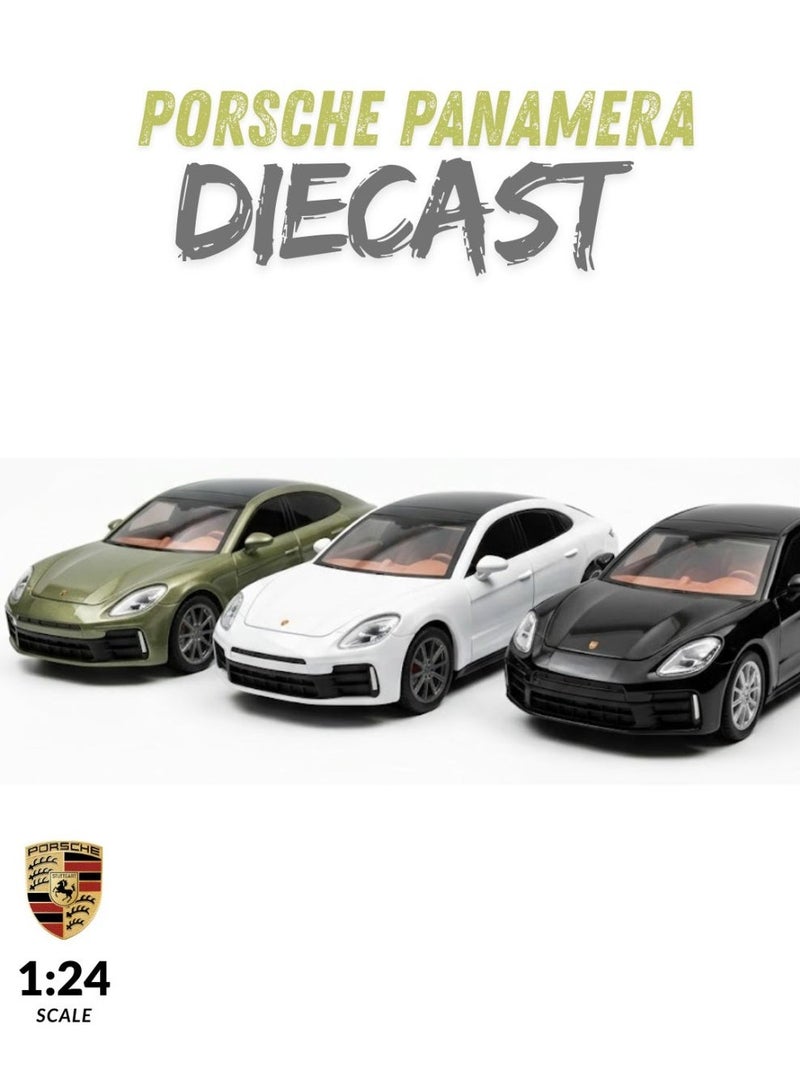 بورشه Porsche Panamera Premium Diecast Car - 1:24 Scale - Assorted Colour - 01 Pcs - Image 1