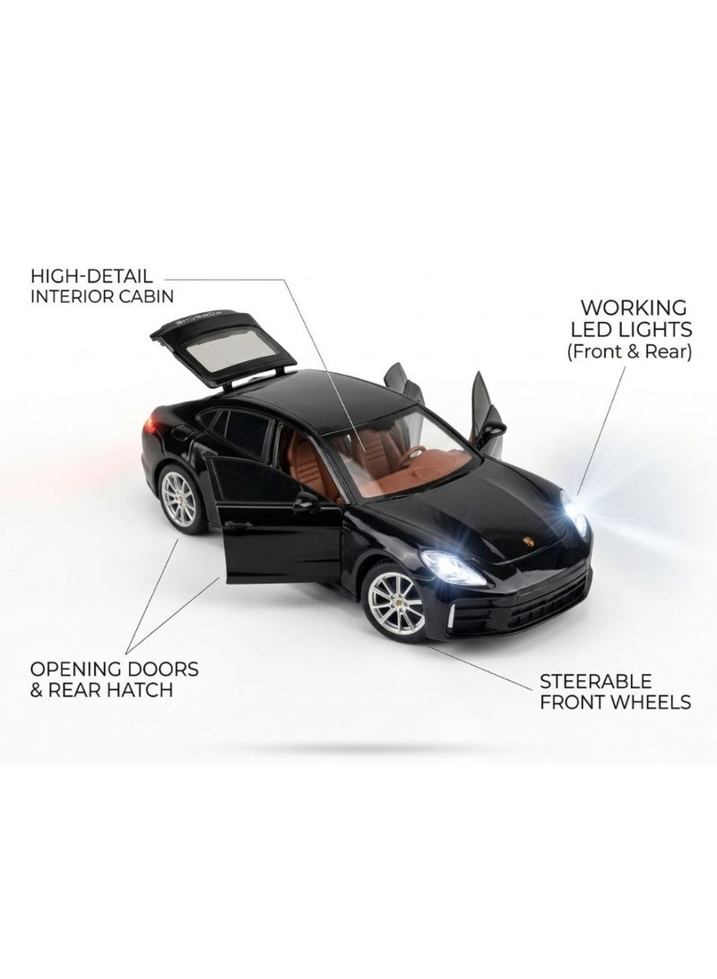 بورشه Porsche Panamera Premium Diecast Car - 1:24 Scale - Assorted Colour - 01 Pcs - Image 5