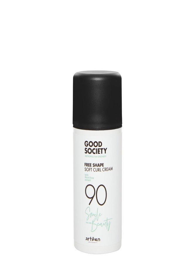 artego Artègo Good Society Free Shape Soft Curl Cream (3.4 oz) - Curl Defining & Anti-Frizz Styling Cream for Soft, Bouncy Curls - Image 1