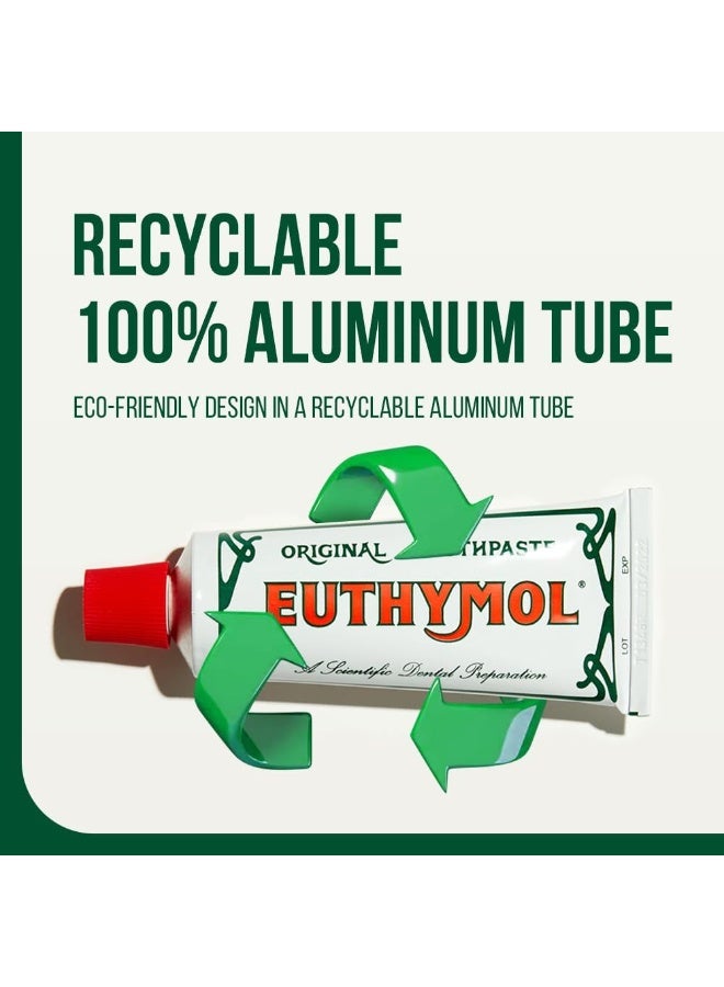 يوثيمول أنبوب معجون أسنان يوثيمول الأصلي (75 مل) - عبوة من قطعتين - Image 5