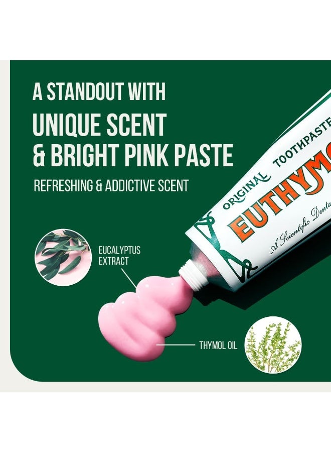 يوثيمول أنبوب معجون أسنان يوثيمول الأصلي (75 مل) - عبوة من قطعتين - Image 4