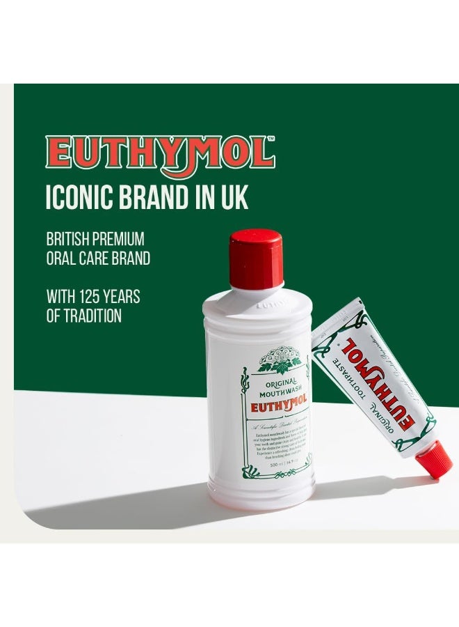 يوثيمول أنبوب معجون أسنان يوثيمول الأصلي (75 مل) - عبوة من قطعتين - Image 3