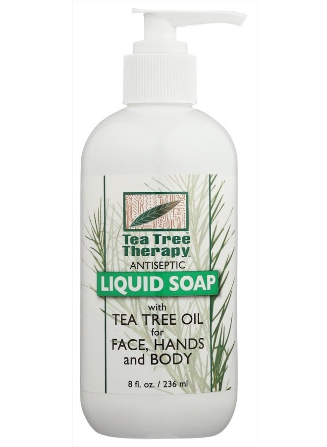 TEA TREE THERAPY Tea Tree Liquid Soap, 8 FZ