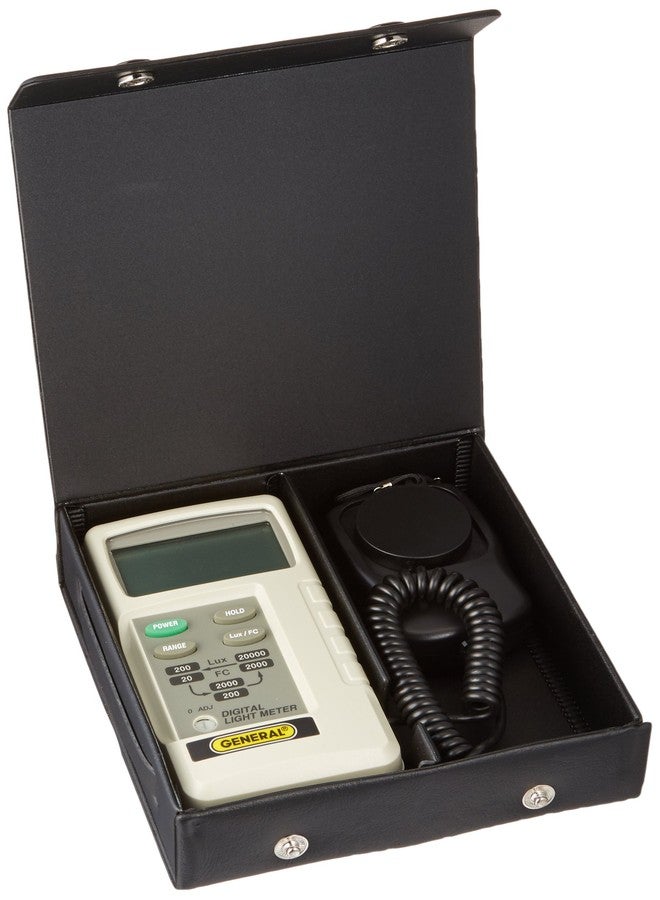 General Tools DLM2000 Digital Light Meter, Off White, Small - Image 2