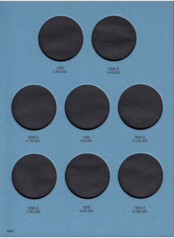 Whitman Coin Folder U.S. Morgan Silver Dollar 1898 - 1921 #9085 - Image 4