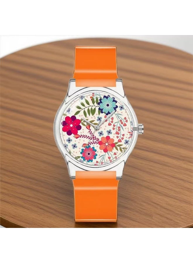 Goolsky Kids Student Waterproof Watch – Korean Style Plastic Wristwatch for Girls - Image 2