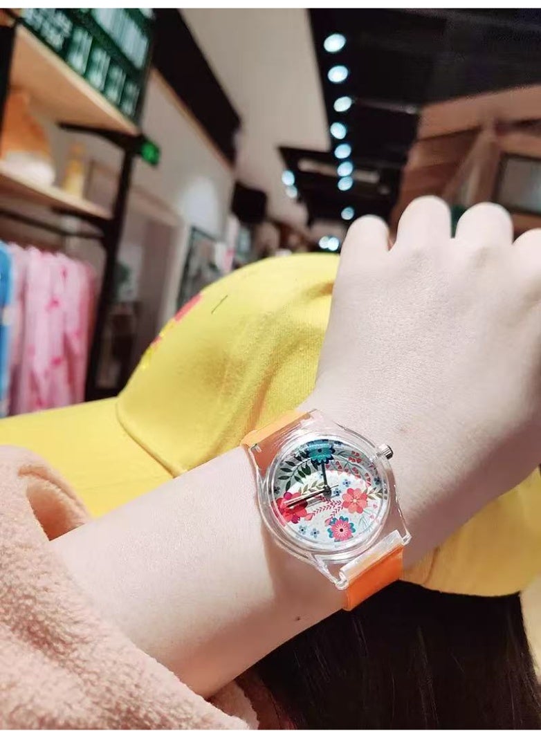 Goolsky Kids Student Waterproof Watch – Korean Style Plastic Wristwatch for Girls - Image 4