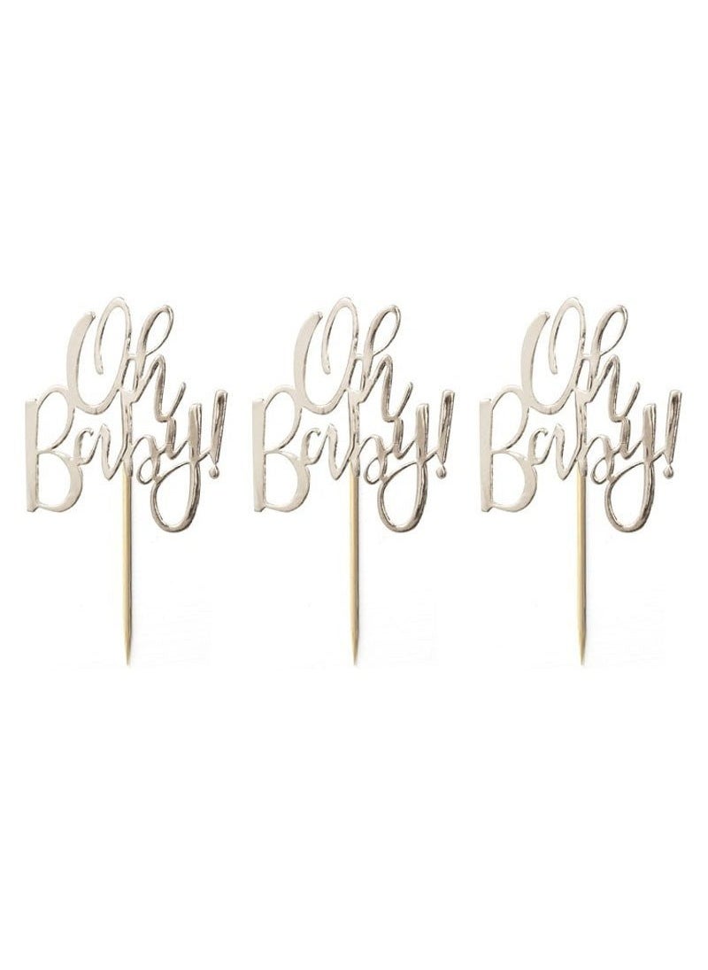 جينجر راي مجموعة أوه بيبي بيكس الذهبية، 13 سم، 12 قطعة - Image 2