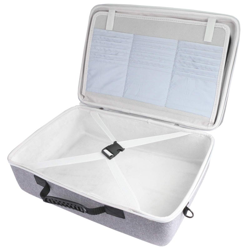 Khanka حقيبة سفر صلبة خانكا لجهاز سوني بلاي ستيشن 5. (الحقيبة فقط،) (رمادي) [لعبة فيديو] - Image 2