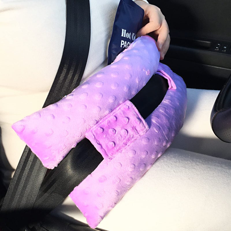 D. Cozy Hysterectomy Pillow Tummy Tuck Seatbelt Pillows With Pocket For Ice Pack Post Abdominal Surgery Comfort Cushion Belly Incision Recovery Gifts Women Patients Lavender - Image 1