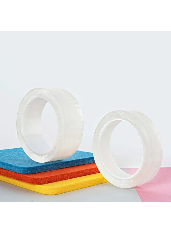 دبل فيس شفاف مقاوم للماء 1.2*3 متر - Image 3