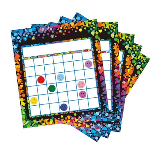 ANSTROUT 6000 Pieces Happy Smile Face Stickers for School Reward Behavior Chart,3/8 Inch in Diameter Round Colorful Reward Labels 10 Styles Happy Face Stickers for Teachers (50 Sheets) - Image 5