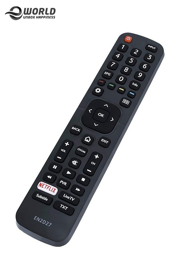 Eworld New Replacement TV Remote Control for Hisense LED Smart Televisions  H5C H8C 50H6B 55H6B 50H6GB 50H7GB 55H7B 65H7B Series - Image 2