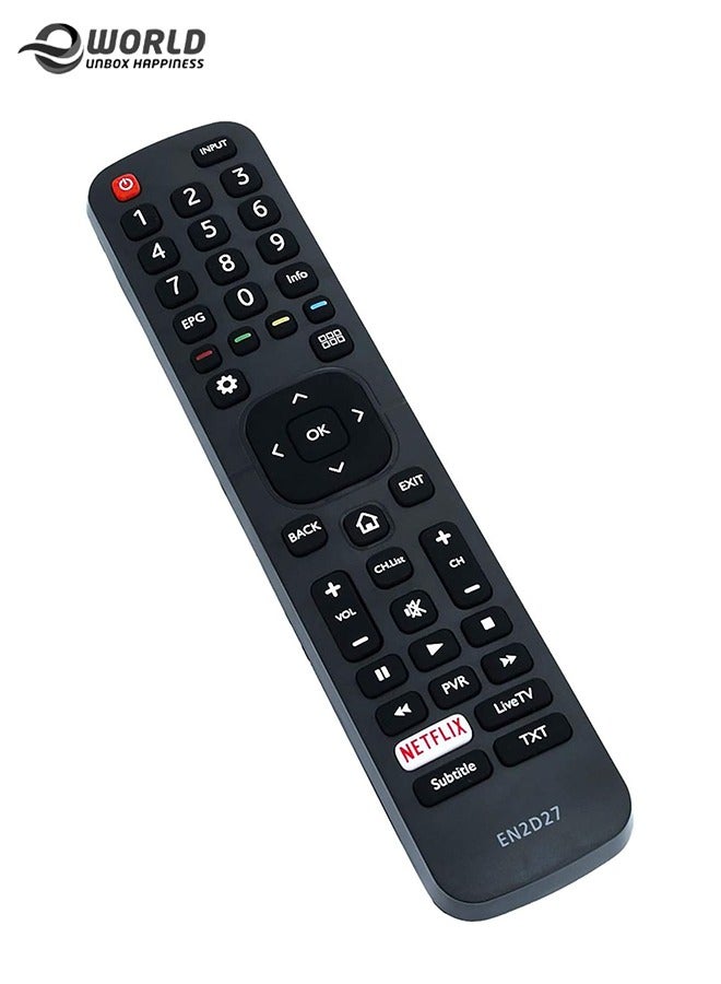 Eworld New Replacement TV Remote Control for Hisense LED Smart Televisions  H5C H8C 50H6B 55H6B 50H6GB 50H7GB 55H7B 65H7B Series - Image 1