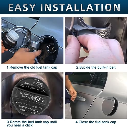 AUTOBABA Gas Cap Fuel Tank Cap 7730006040 Compatible with Camry 4Runner Avalon Corolla Highlander Sienna Tacoma Tundra FJ Land Cruiser Matrix Rav4 Sequoia Yaris ES GS IS GX LX RX Replace# 77300-06040 - Image 5