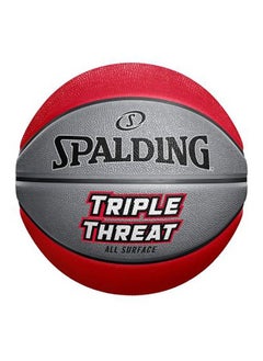 SPALDING Triple Threat Rubber Basketball  - Image 1