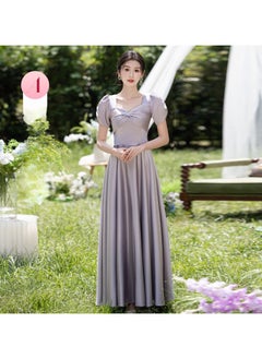KUYING New Fashionable and Elegant Bridesmaid Dress  - Image 1