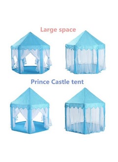 NAFEH Large Indoor and Outdoor Kids Play House Kids Tent New children's hexagonal tent indoor and outdoor tulle princess prince tent mosquito proof breathable tent  - Image 4