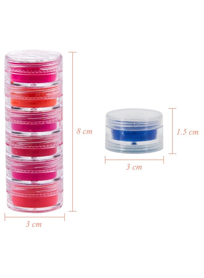 Duufin 54 Colors Pigment Nail Powder Colorful Luminous Powder Iridescent Glitter Pearlescent High Gloss Nail Powder Halo Powder Nails Pigment For Nail Art Body And Craft - Image 2