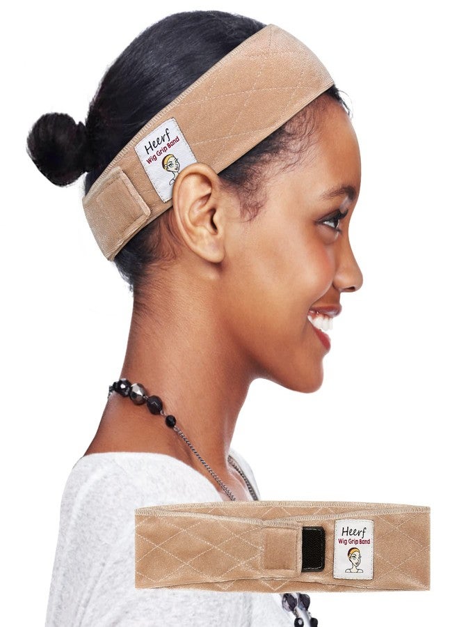Heerf Wig Grip Band and Headband for Women - Keeps Wigs in Place - Image 1