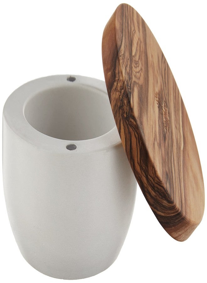 Berard Concrete Salt Keeper, White, White - Image 4