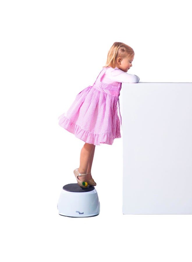 Joovy StepTool, Step Stool, Holds Up To 300 lbs, White - Image 1