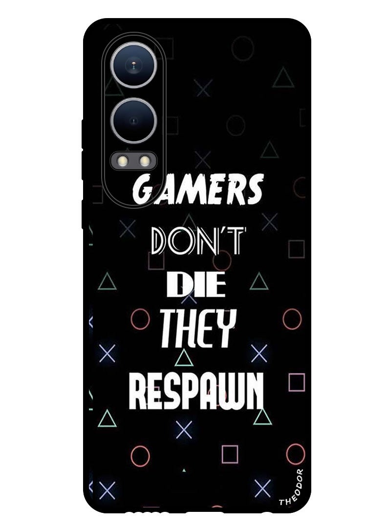 Theodor Protective Case Anti Scratch Shock Proof Bumper Cover For OnePlus Nord CE4 Lite Gamers Dont Die - Image 1